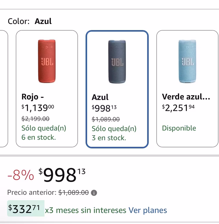 Amazon JBL Grip