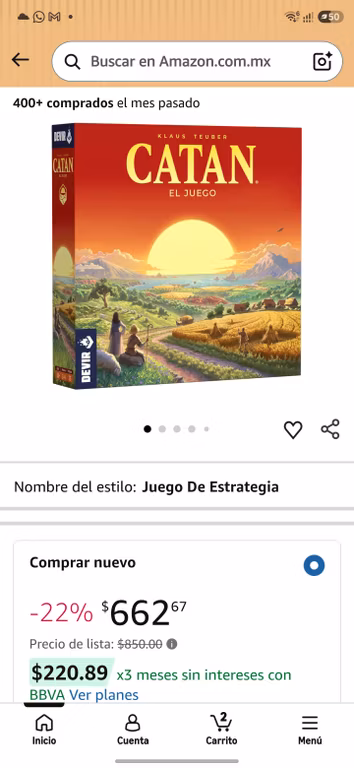 Amazon: Juego de mesa Catan