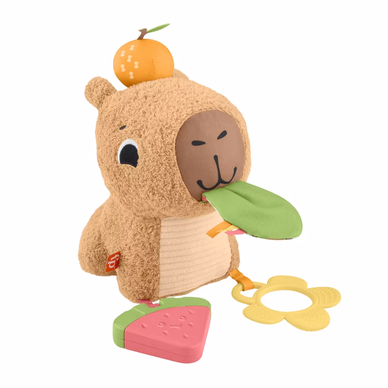 Amazon: Juguete para Bebés Capibara Estímulos y Juego para bebés de 3 Meses en adelante | Fisher-Price Baby