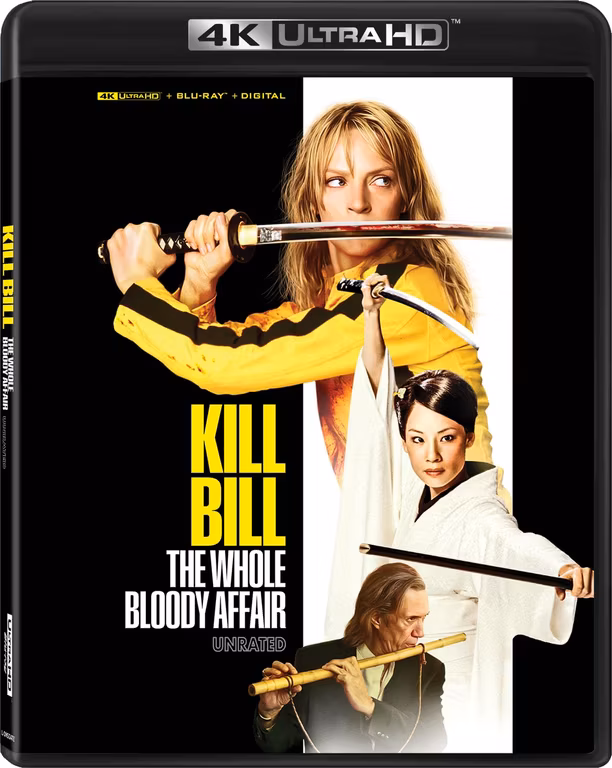 Amazon: Kill Bill: The Whole Bloody Affair - 4K ULTRA HD, BLU-RAY, Digital