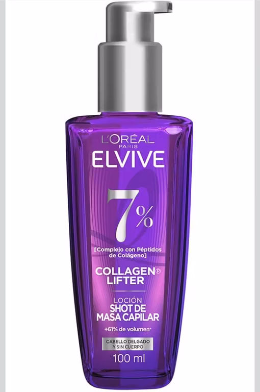 Amazon: L'Oréal Paris Elvive Collagen Lifter Tratamiento de Volumen