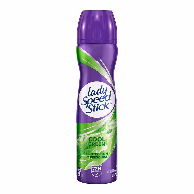 Amazon: Lady Speed Stick Desodorante Antitranspirante Cool Green en Aerosol 91 g. Brinda 48 Horas de Protección . - Planea y Ahorra
