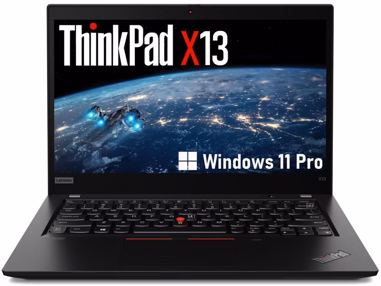 Amazon: Laptop Lenovo ThinkPad X13 Gen 1 13.3 Pulgadas computadora portátil, i5-10310U hasta 4,4 GHz, 16GBRAM, 512GBSSD, Reacondicionado