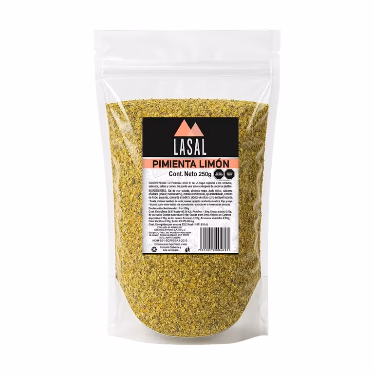 AMAZON: LASAL Pimienta Limón 250 Gramos
