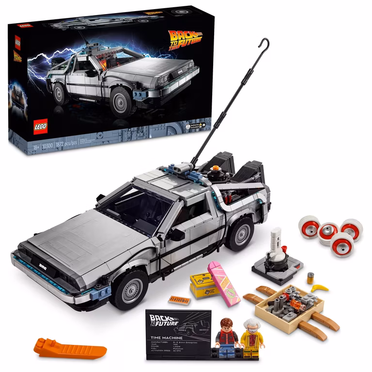 Amazon - Lego 10300 Máquina del Tiempo de Regreso al Futuro Delorean