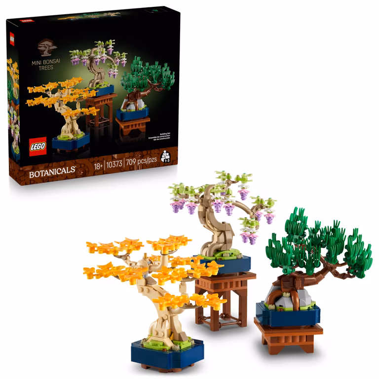 Amazon: LEGO Botanicals Minibonsáis Set de Bonsais