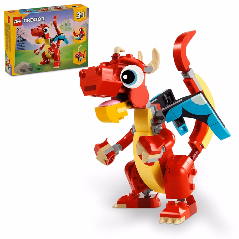 Amazon: LEGO Dragón 3 en 1