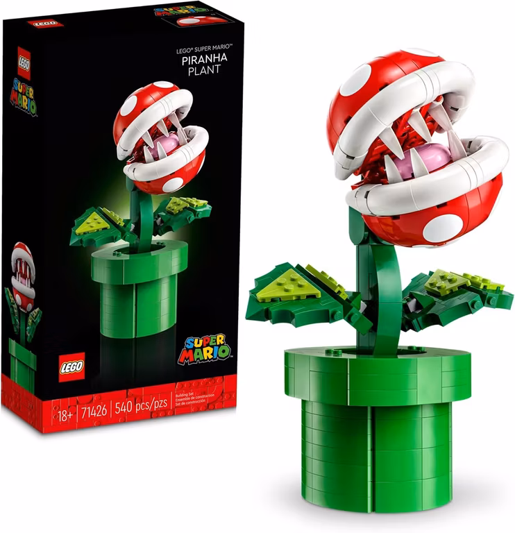 Amazon: LEGO Super Mario Planta Pirana 540 Piezas