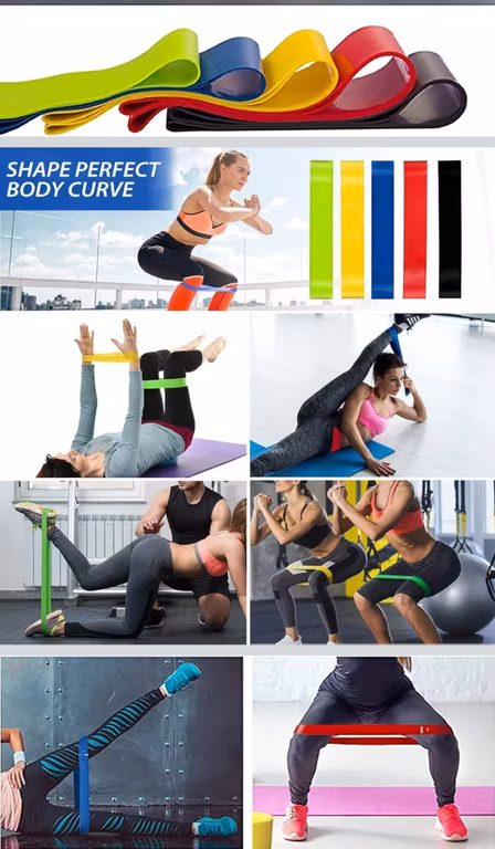 Amazon: 5 Liguitas para hacer ejercicios $16 cada una