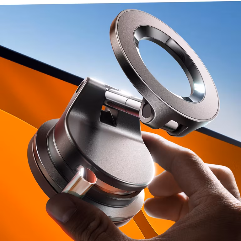 Amazon: LISEN Soporte para Celular Automóvil Magsafe con Vacío