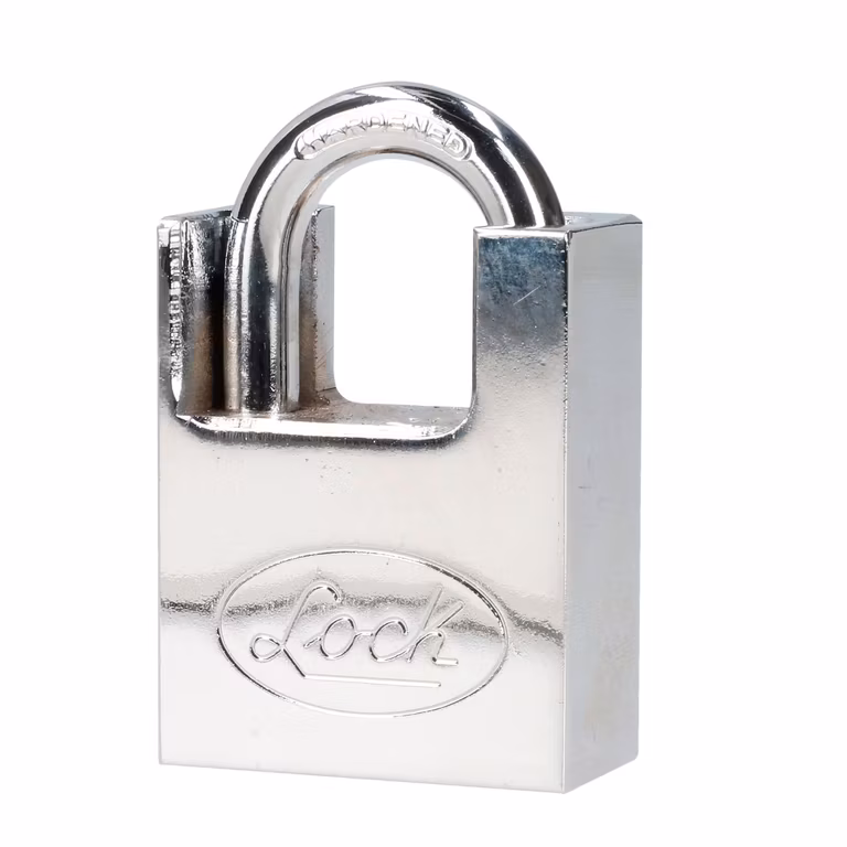 AMAZON: Lock L22A40DCSB Candado de Acero Antipalanca, Llave de Discos, Cromo Satinado, 40 mm
