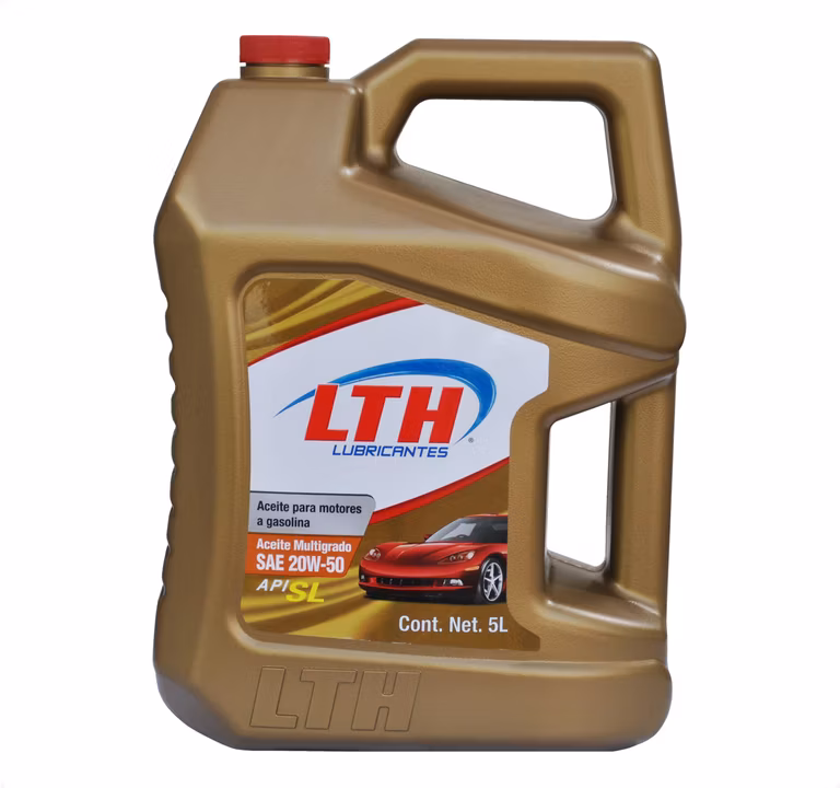 AMAZON: LTH - ACEITE MOTOR 20W50 MINERAL MULTIGRADO 5L MAXIMA PROTECCION ANTI DESGASTE Y MENOR CONSUMO DE ACEITE