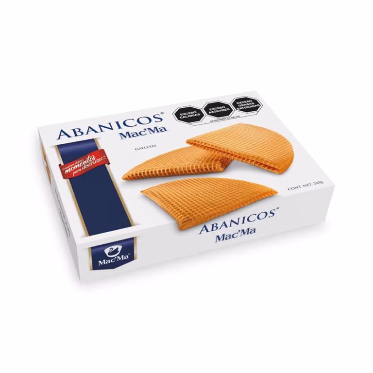 AMAZON: Mac´Ma - Galletas Abanico Mac Ma 245 gramos (Cupón del vendedor) | Planea y Ahorra
