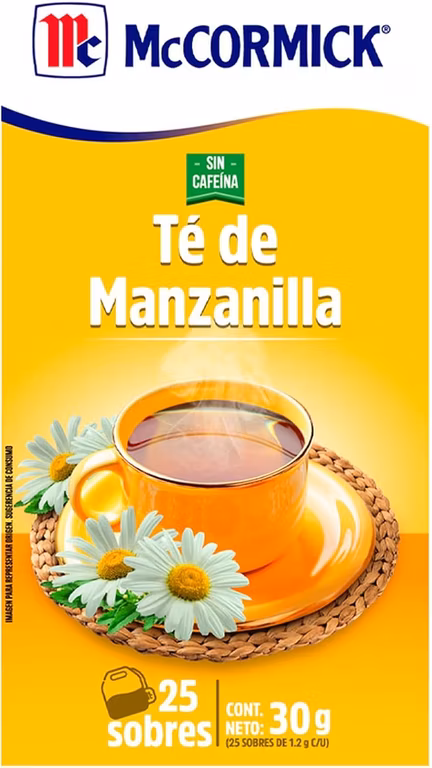 Amazon | Te de Manzanilla c/25 pzas comprando 3