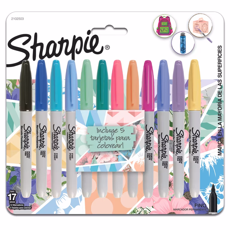 Amazon: Marcadores Sharpie - 12 Piezas