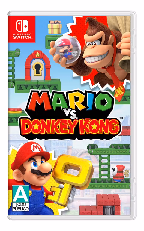 Amazon: Mario vs Donkey Kong para Nintendo Switch