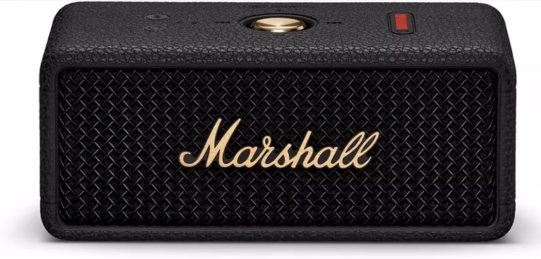 Amazon: Marshall Emberton III Bocina Bluetooth Portátil – A Prueba de Agua y Polvo | Sonido Potente con Bajos Profundos