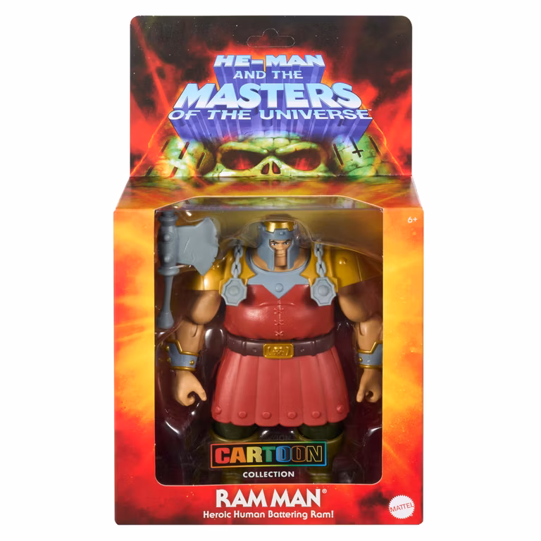 Amazon: Masters of The Universe Origins Figura de acción Deluxe Ram Man 200X Colección