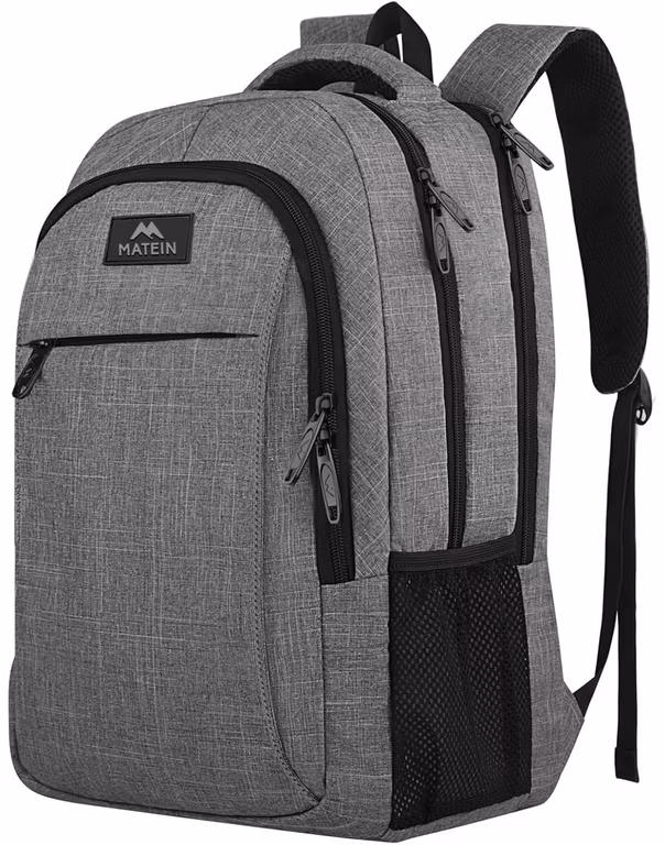 Amazon: MATEIN Mochila Laptop, Mochila para Computadora de 15.6 Pulgadas, Mochila de Viaje Viral Antirrobo