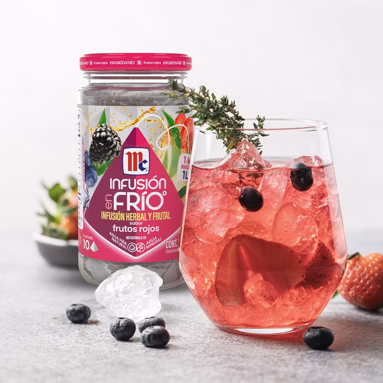 AMAZON: McCormick Infusión Herbal en Frío sabor Frutos Rojos 10 sobres