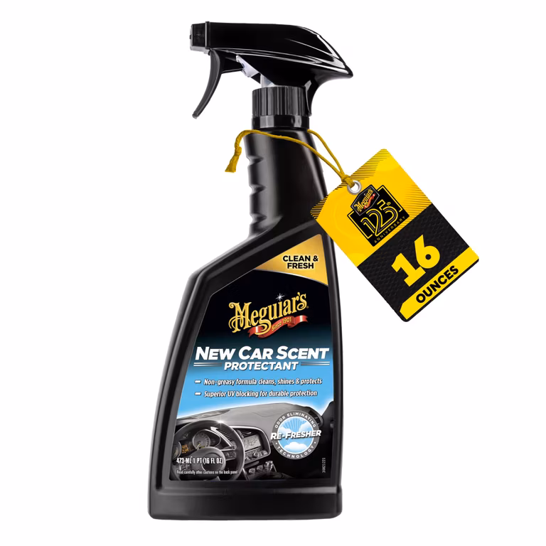 Amazon: Meguiar's Oficial Protector Abrillantador De Tableros y Plasticos Aroma Auto Nuevo G4216 473 ml