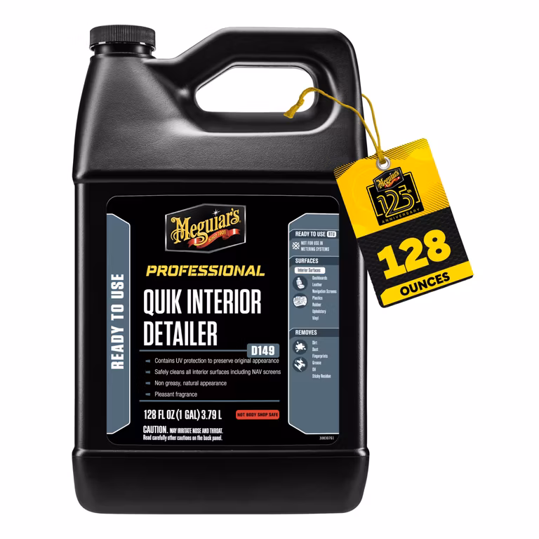Amazon: Meguiar's 's Quik Interior Detailer, 1 Galón + Balón de regalo $499+