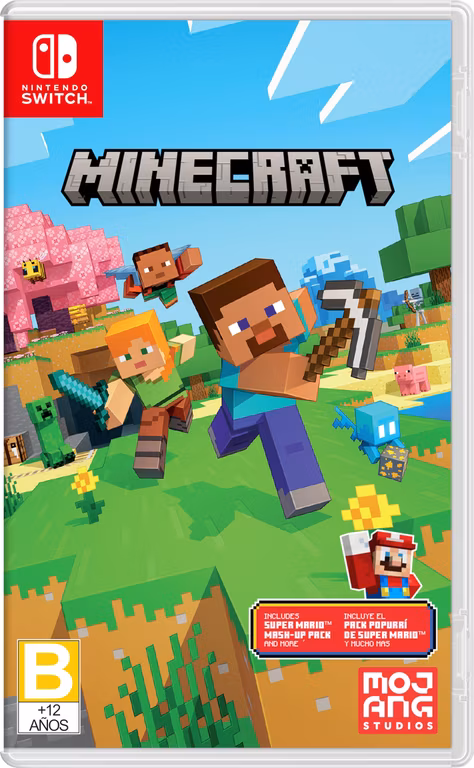 Amazon y Mercado Libre: Minecraft - Standard Edition - Nintendo Switch