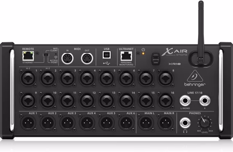 Amazon: Mezcladora digital Behringer XR18
