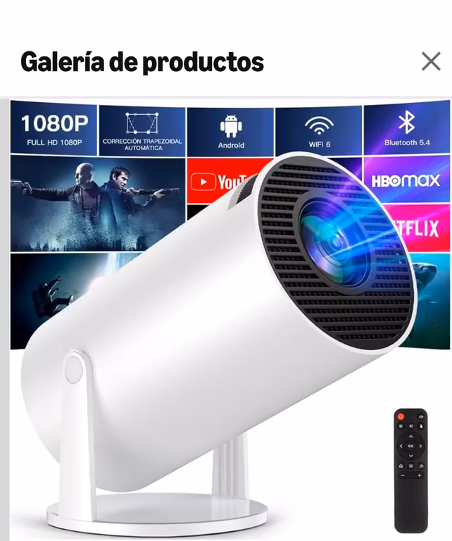 Amazon: Mini Proyector Portatil 2026, Proyector 4K,