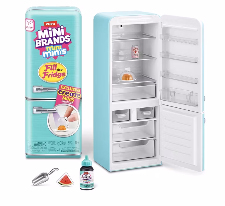 Amazon: Mini Refri de Mini Brands (Fill the fridge)