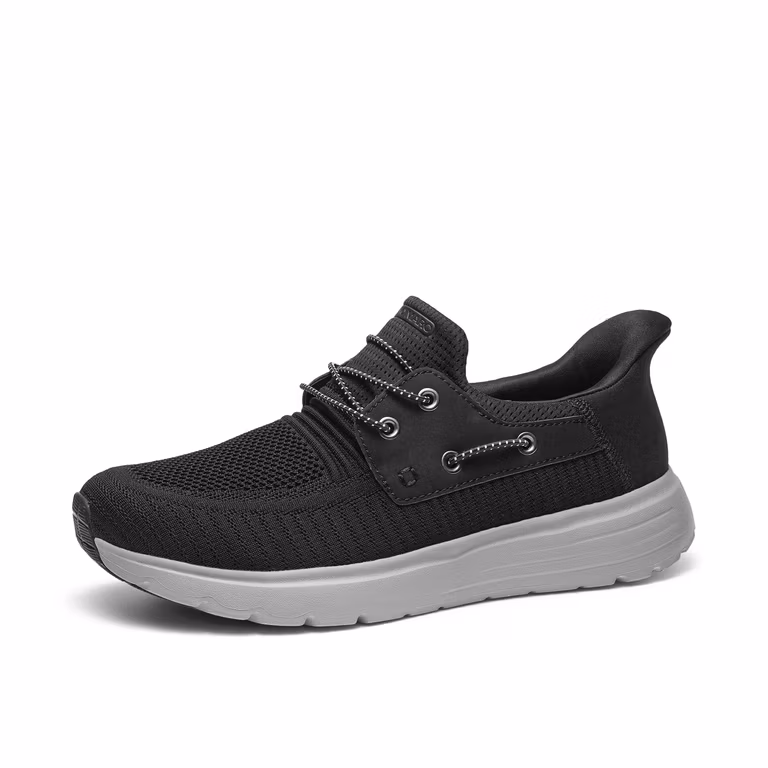 Amazon: Mocasines Hombre Sin Cordones Transpirables con Plantilla EVA y Suela Ligera Flexible