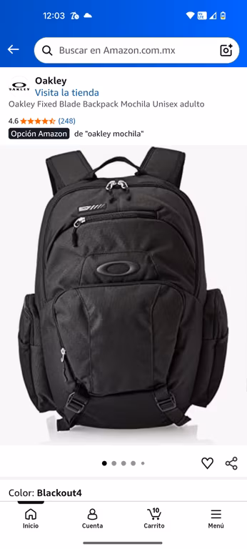 Amazon: Mochila Oakley Fixed Blade Backpack