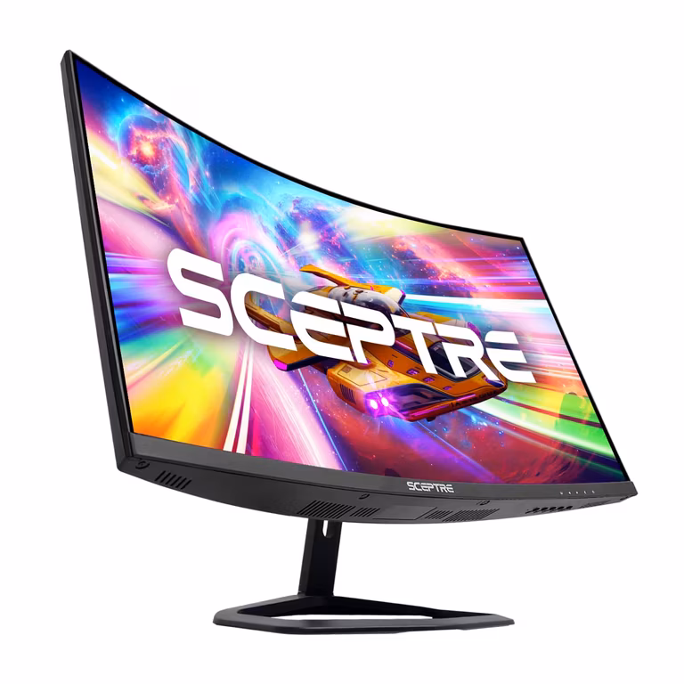 Amazon: Monitor Gaming Sceptre 27" Curvo, 240Hz, DisplayPort/HDMI, 1ms, 99% sRGB, Bocinas integradas, R1500