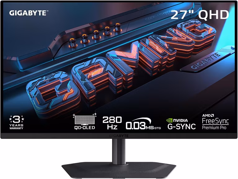Amazon: MONITOR GIGABYTE MO27Q2A OLED 2k 280Hz CON BANAMEX