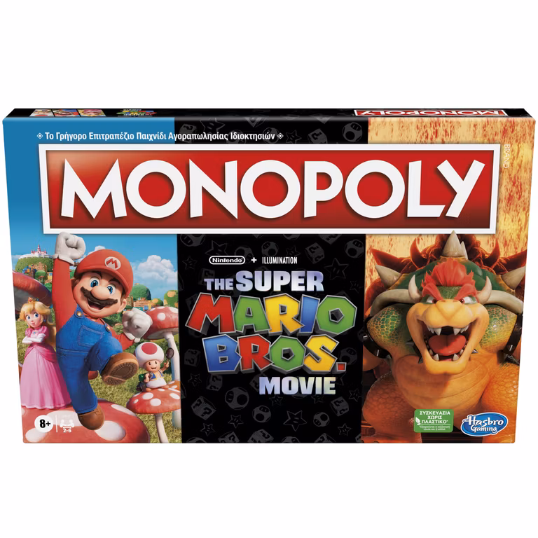 Amazon: Monopoly Juego de Mesa basado en la película The Super Mario Bros.