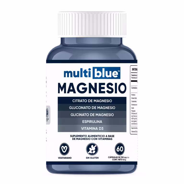 Amazon: MULTIBLUE Magnesio Triple Planea y Ahorra + 5% extra en 10+ artículos elegibles