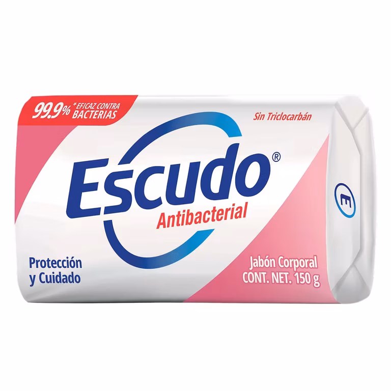 Amazon.mx Jabon en barra Escudo 150gr aplicando cupón de descuento.