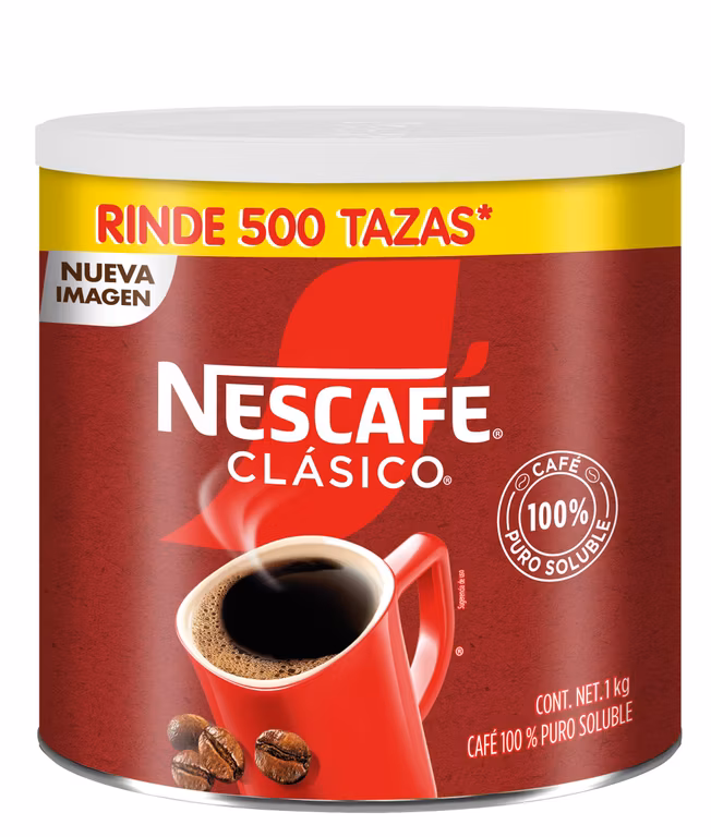 AMAZON: Nescafé Clásico Café 100% Puro Soluble Bote de 1Kg