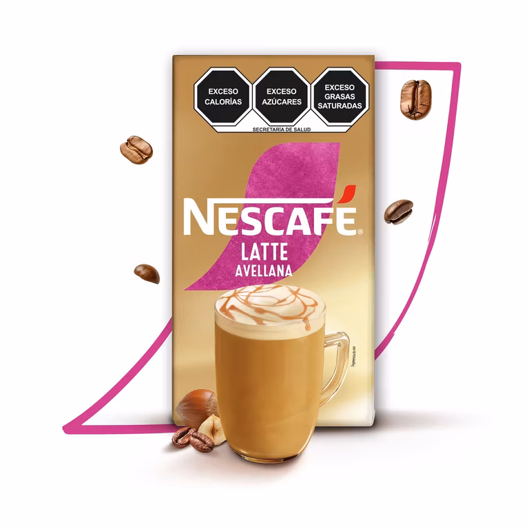 AMAZON: Nescafé Latte Sabor Avellana Café Instantáneo en Polvo Caja con 6 sobres de 20g c/u ( Disponible Caramelo)