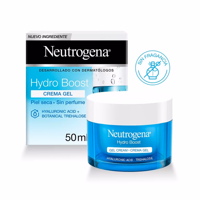 AMAZON: Neutrogena Crema Hidratante Facial en Gel Hydro Boost sin fragancia Ácido Hialurónico 50 ml