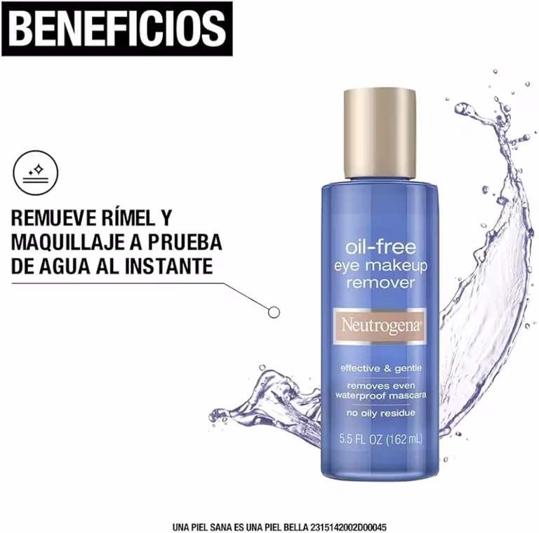 Amazon: Neutrogena Desmaquillante Bifasico libre de aceite 162 ml (Planea y ahorra)
