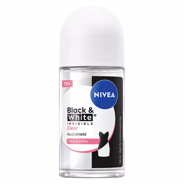 Amazon: NIVEA Desodorante Antimanchas para Mujer, Invisible Clear (50 ml),