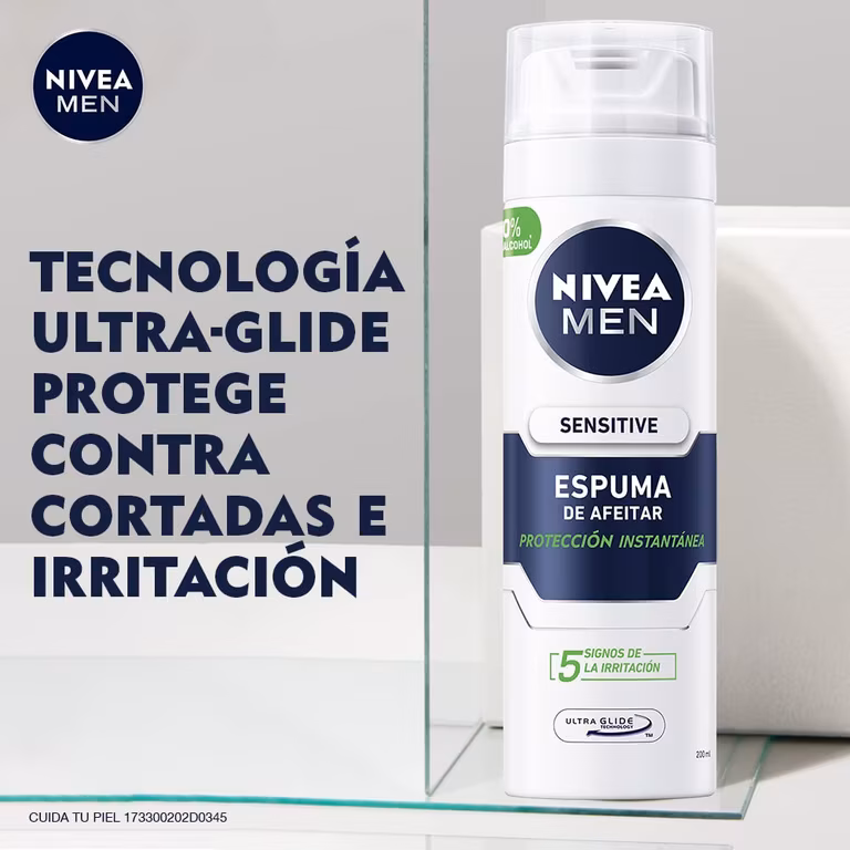 AMAZON: NIVEA MEN Espuma para Afeitar Sensitive (200 ml) Planea y Ahorra