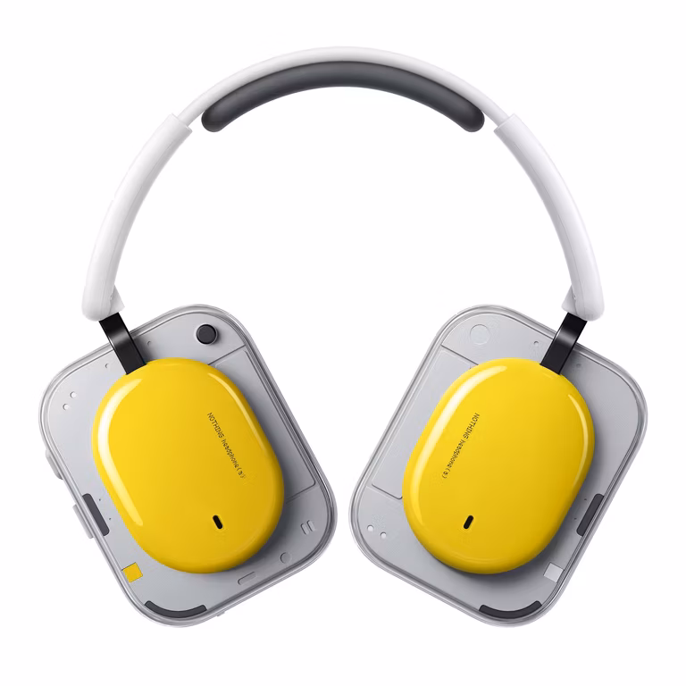 Amazon: Nothing Headphone (a) Audífonos Inalámbricos ANC 40db Hi-Res Amarillos