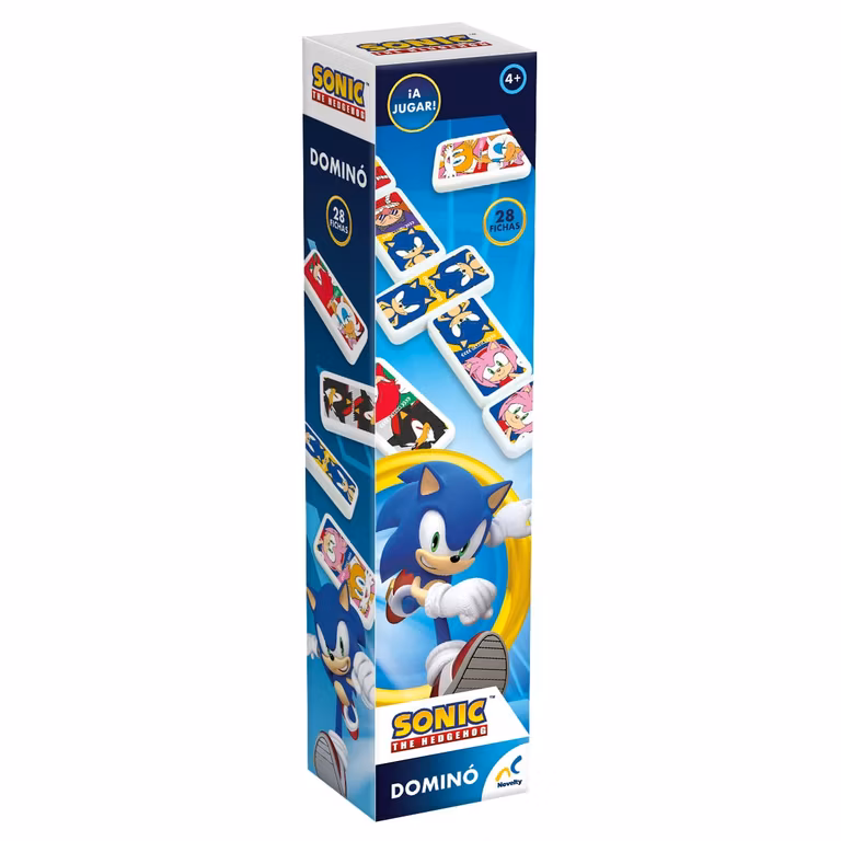 Amazon: Novelty Corp - Dominó para Niños de Sonic