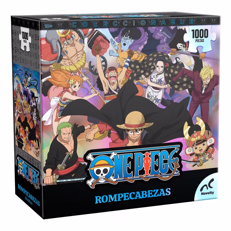 Amazon: Novelty One Piece, Rompecabezas Coleccionable, 1000 Piezas, (JCA-4028)