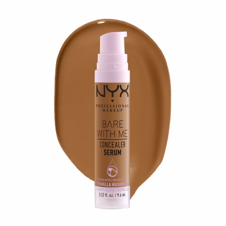 Amazon: NYX Professional Makeup Bare With Me Concealer Serum, suero + corrector ligero de cobertura media con fórmula vegana