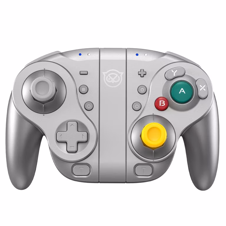 Amazon: NYXI Wizard Control Switch para SwitchOLED Plateado