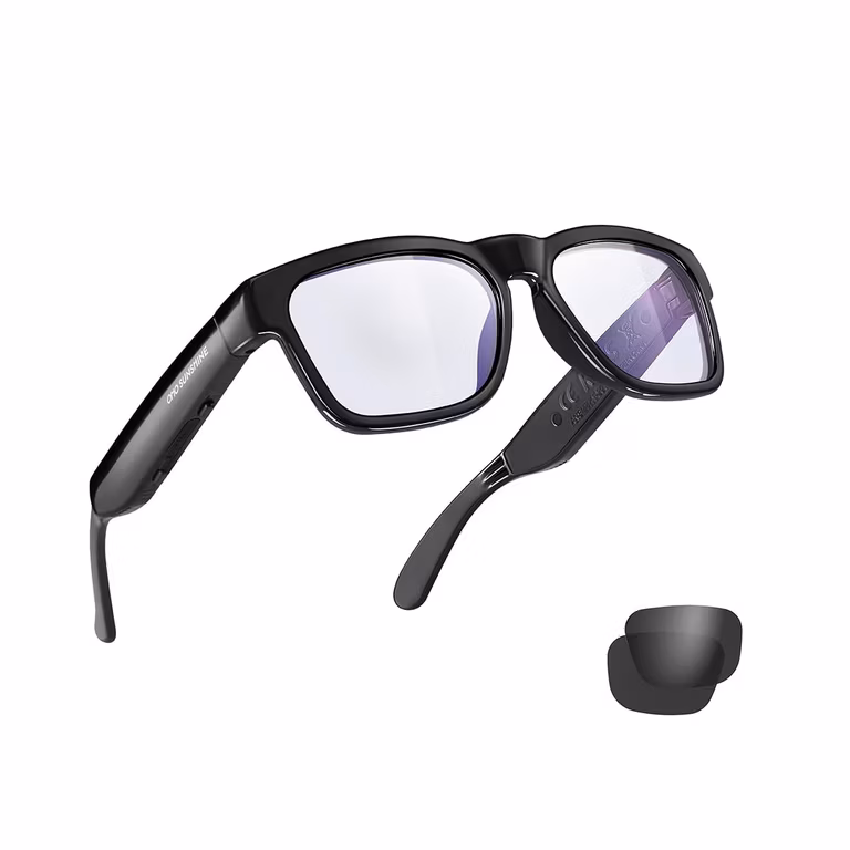 Amazon: OhO sunshine Gafas Bluetooth Oho, Control De Voz Y Estilo Abierto para Escuchar Música Y Llamadas, Lentes con Protección Uv400.
