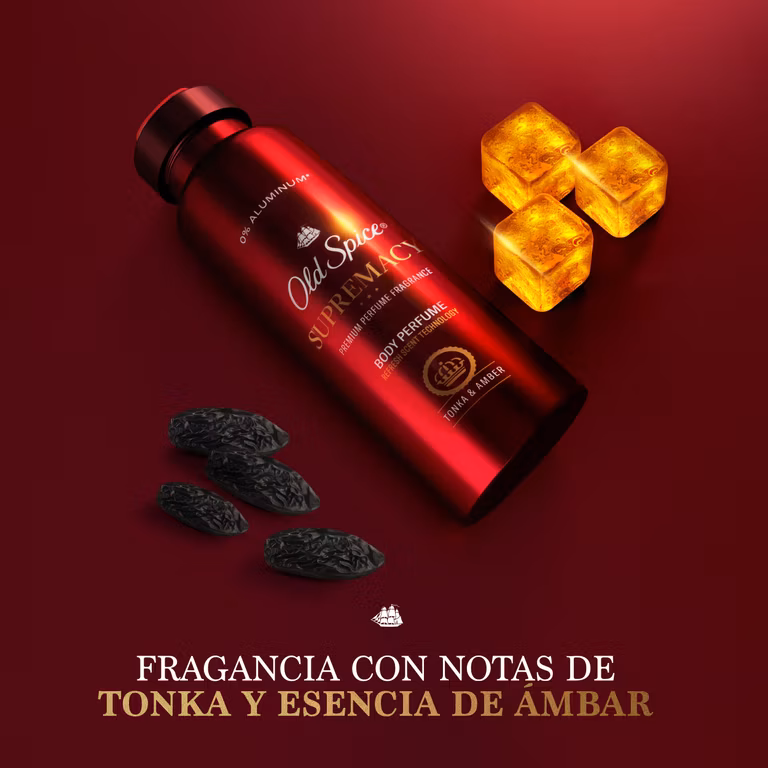 AMAZON: Old Spice Perfume Corporal Premium Supremacy 112 g, Body Spray para Hombre